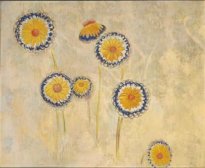 Odilon Redon, Marguerites, 1901 copy