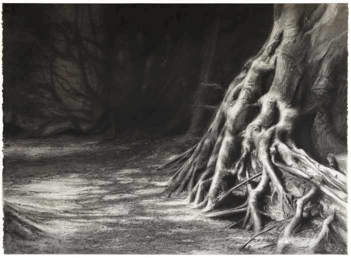 Celia de Serra The Gateskeeper Charcoal, 2014